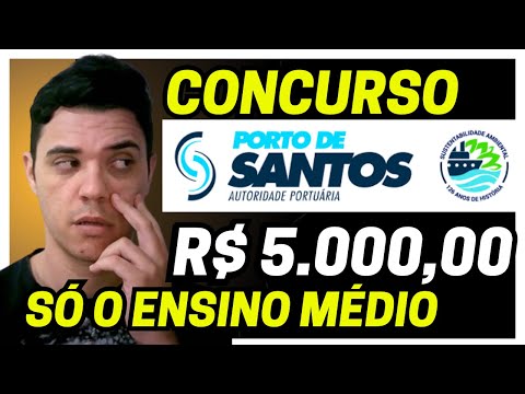 CONCURSO PORTO DE SANTOS 2024