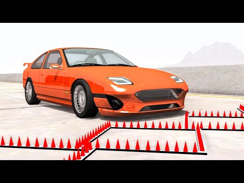 Massive Spike Strip Pileup Crashes #53 – BeamNG Drive | CrashBoomPunk