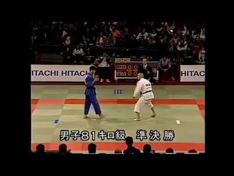 World Judo Championship 1999 UK (Birmingham) -81 kg Semi-final Farkhod Turaev (UZB)