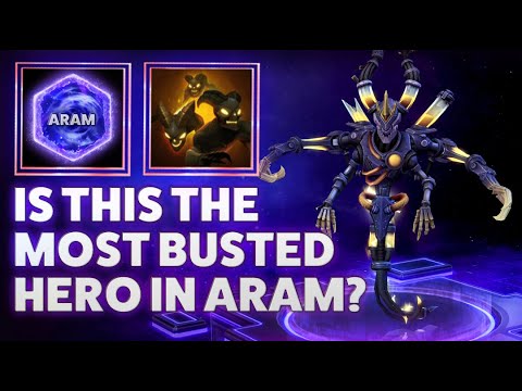 ARAM LOST CAVERN - IS THIS THE MOST BUSTED HERO IN ARAM?