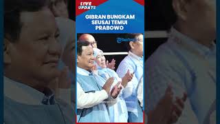 Gibran Pilih Diam seusai 1,5 Jam Bertemu Prabowo secara Tertutup, Tak Banyak Bicara soal Program