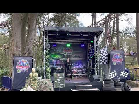 Alton Towers Festival of Thrills Glow-Rita- 80s Rock ( Stevie Nicks)