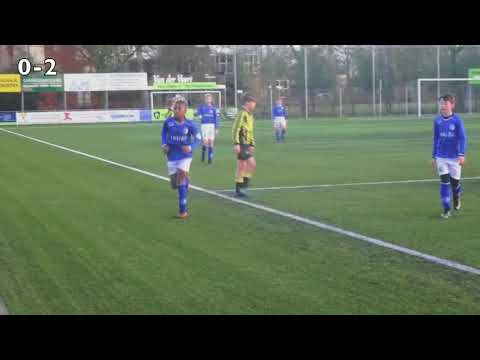 ST Schagen -Wv-hedw jo13  Doelpunten ( 4 April 2018 )Beker