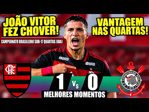 Gols e lances de Flamengo x Corinthians