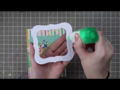 How To Make a Shaker Card Using Die Cutting // Birthday Shaker Card Tutorial