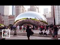 Walking Magnificent Mile (Michigan Ave) Chicago, Illinois Binaural City Sounds | 4K (Busy Weekend)