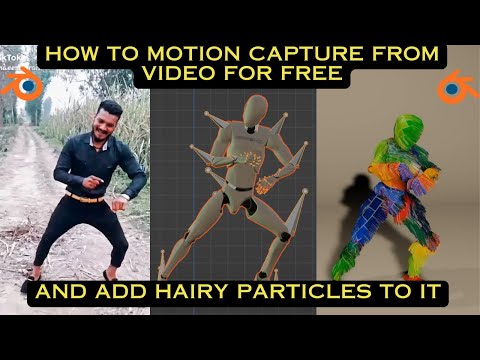 How to create Motion capture from video for FREE ft@DeepMotionInc. #motioncapture #blender #mocap