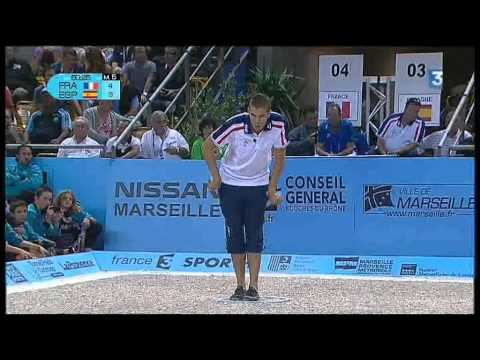 FRANCE # ESPAGNE championnat du monde de pétanque 2012 .mp4