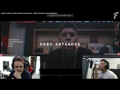 🇦🇷 ARGENTINOS REACCIONAN a Santa Fe Klan ft. Neto Peña & Yoss Bones - Debo Entender #YouTubeMusic