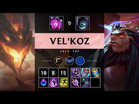 Vel'Koz Top vs Yorick - EUW Diamond Patch 25.08