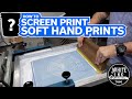 How to Screen Print Soft Hand White Ink | White Ink Wednesday