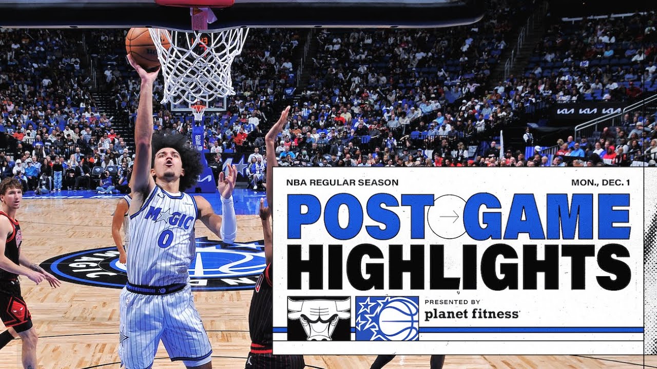 POSTGAME HIGHLIGHTS: CHICAGO BULLS VS.ORLANDO MAGIC 12.01.25 PRESENTED BY PLANET FITNESS