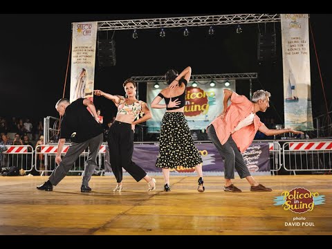 Blues performance by Alba Mengual & Gas Fernandez, Vicci Moore & Adamo Ciarallo