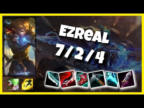 Ezreal 11.5 Gameplay Challenger Replay Bot Lane - S11 (7/2/4) - OCE