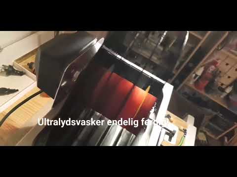 Our DIY Ultrasonic record cleaner kit, in Oslo, Norway.