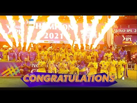 VIVO IPL Champions: Congratulations CSK!