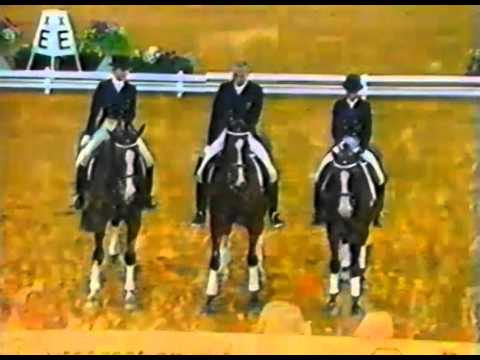 Pas de trois of Klimke, Otto Crepin & Stuckelberger