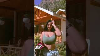 Bouncing Big Boobs No Bra Challenge#nobra​ #bouncing​ #tiktok​ #tphani