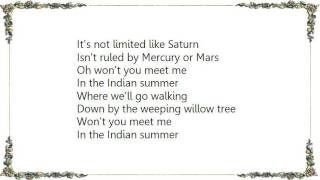 Van Morrison - Meet Me in the Indian Summer Lyrics