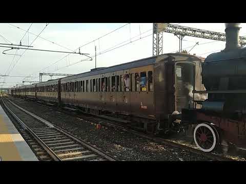 La 640.003 con il treno storico Este - Verona.Isola della Scala, 15/05/2022. FOTO MIA