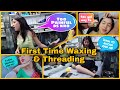 FIRST TIME WAXING AND THREADING 🫣 BAD DECISION RIVA ARORA