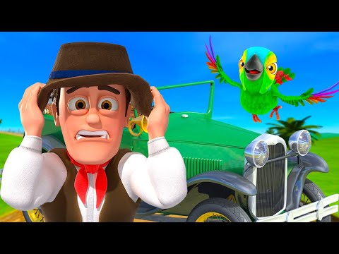 Uma Viagem com Surpresa e O Carro Barulhento - Canção e Episódio | O Reino Infantil