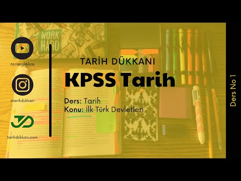 , title : 'İlk Türk Devletleri Tarihi Ders No 6/6'