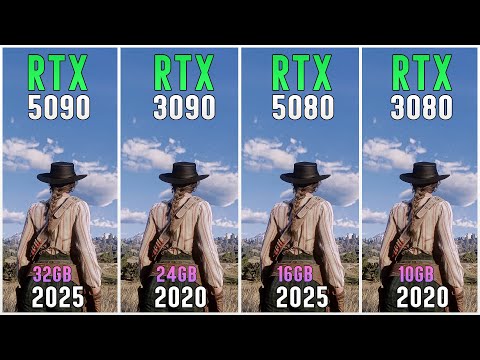 RTX 5090 vs RTX 3090 vs RTX 5080 vs RTX 3080 – 1080p, 1440p & 4K Benchmarks