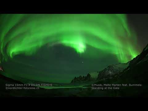 Sigma 15mm F1.4 DG DN Diagonal Fisheye Sony E - Nordlichter in Senja NO 29.01.2025