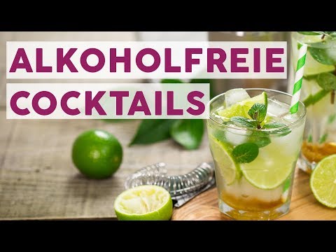 5 alkoholfreie Cocktails mit wenigen Zutaten 🍹 | REZEPTE