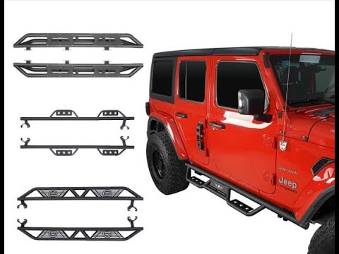 Let  Hooke Road Customer Speak for us : Jeep Running Boards