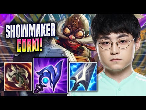 SHOWMAKER CRAZY GAME WITH CORKI! - DK ShowMaker Plays Corki MID vs Azir! | Season 2022