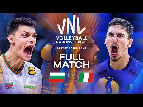 Bulgaria 🇧🇬 vs. Italy 🇮🇹 | VNL 2025 - Full Match | Week 1