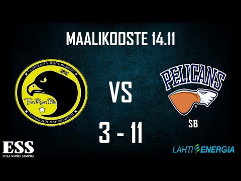 TuRaPo - Pelicans SB | Miesten Salibandy 3. divisioona | 14.11.2020 maalikooste