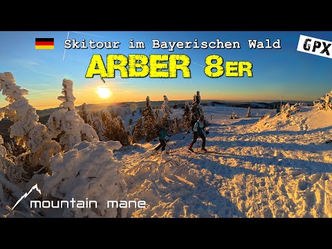 Arber 8er - Skitour im Bayerischen Wald | 1200 hm