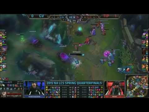 Gravity Cop Lucian VS Impulse Apollo Sivir Game 2 Highlight   2015 NA LCS Spring Quarterfinal