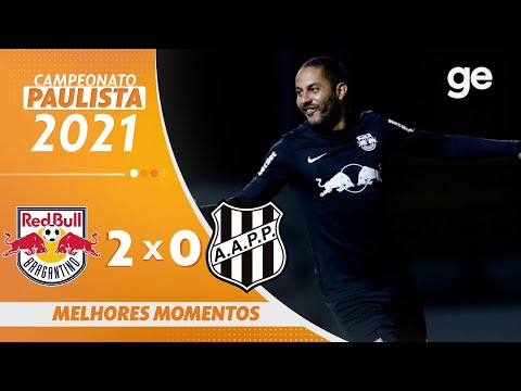 Gols e lances de Red Bull Bragantino x Ponte Preta