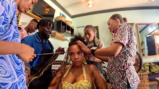my $65 braid experience in East Africa