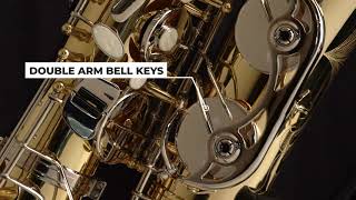 Advanced Student Tenor Saxophone with Rose Brass Neck