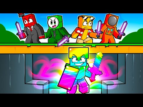 Caçadores VS Problems Super OP No Minecraft
