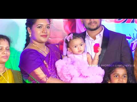 DHIYANA'S || FIRST BIRTHDAY || HIGHLIGHTS || HASHTAG PHOTOGRAPHY CHEYYAR ||