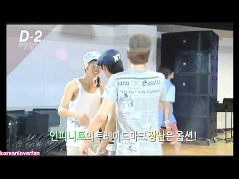 Woohyun TEASING Dong Woo by singing AILEE's song