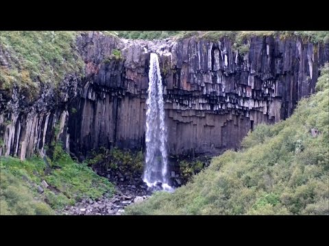 Cascada de Svartifoss (Islandia)