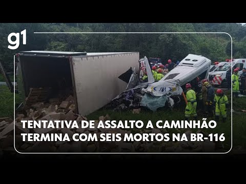 Jornal Hoje: Roubo de caminhão termina em tragédia no Paraná