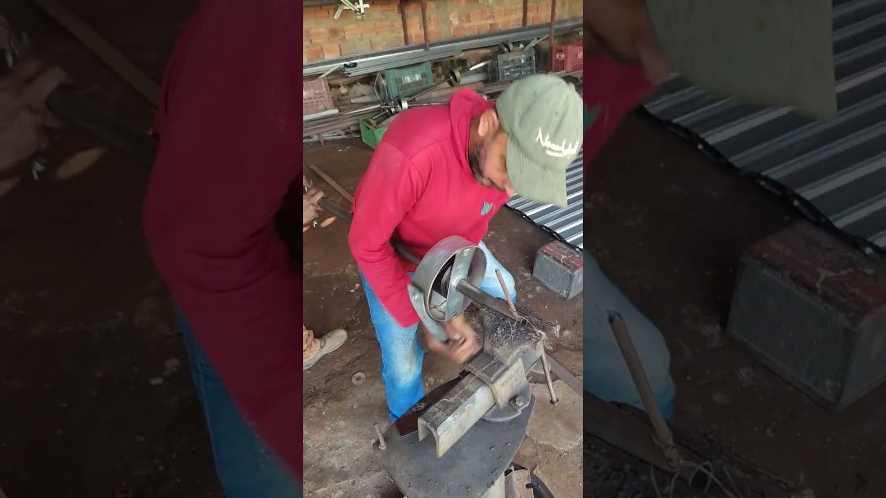 armando molas de porta de enrolar. #porta, #molas, #portão