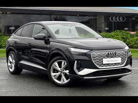 Approved Used Audi Q4 E-tron Sportback Q4 Sportback S line  125,00 kW | Stoke Audi | WD22 LXH