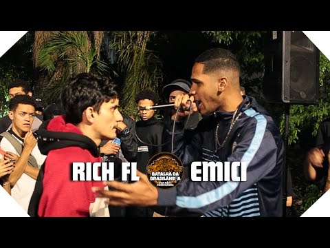 EDIÇÃO PERSONAGENS | RICH FL X EMICI | 2 FASE | BATALHA DA BRASILANDIA #101