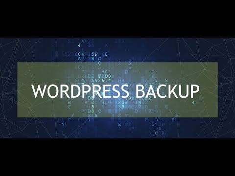 wordpress网站一键备份还原，傻瓜式操作，重要的还可以免费