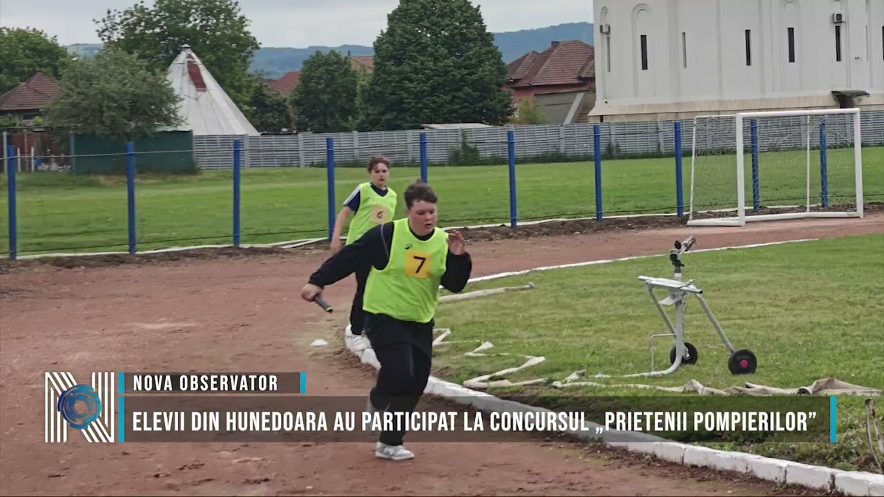 Elevii din Hunedoara au participat la concursul „Prietenii Pompierilor”