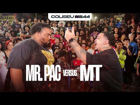 (BATALHA ABSURDA!! 🔥🔥)MR. PAC X MT  - 1ª FASE - BATALHA DO COLISEU - EDIÇÃO MANIFESTO COLISEU #244